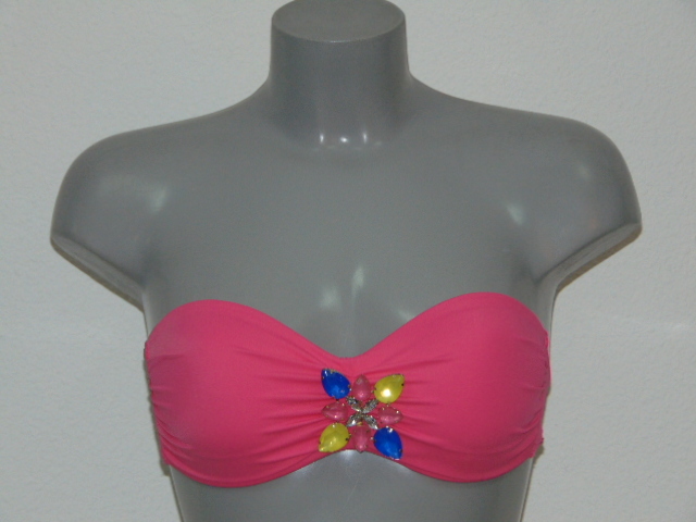 Sapph Swimwear Mirona pink padded bikini bra