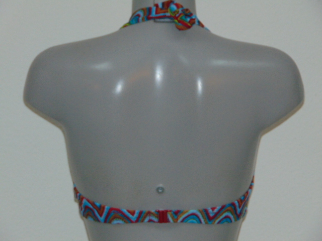 LingaDore Beach Isla blue/print padded bikini bra