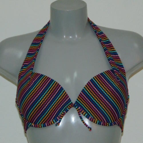 LingaDore Beach Ipanema black/print padded bikini bra