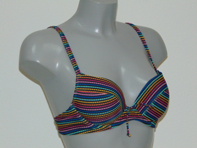 LingaDore Beach Ipanema black/print push up bikini bra