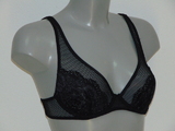 Sapph Veruschka black non-padded bra
