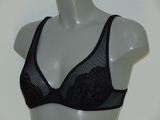 Sapph Veruschka black non-padded bra