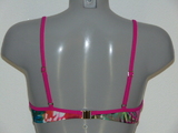 Sapph Swimwear Costa Rica green/pink padded bikini bra