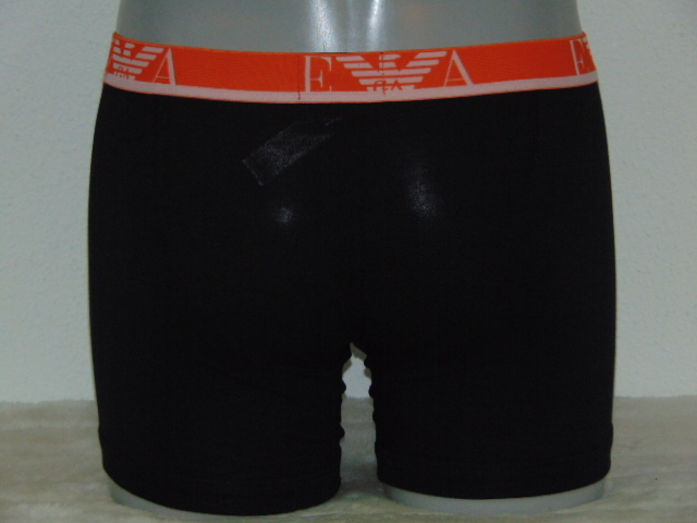 Armani Men's Piccolo black/orange boxer short