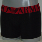 Armani Men's Superiore black/red boxer short