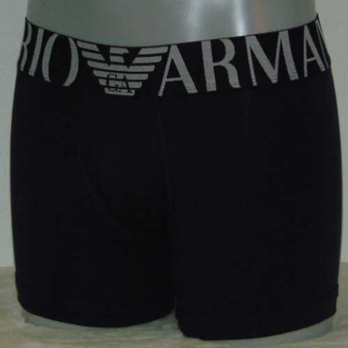 Armani Men's Superiore navy blue boxer short