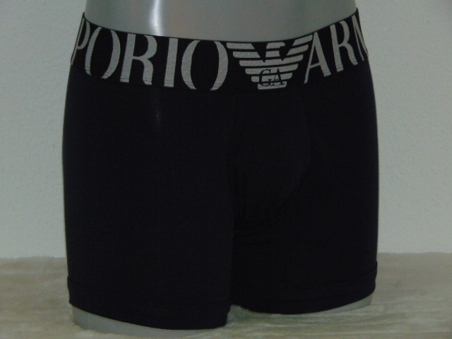 Armani Men's Superiore navy blue boxer short