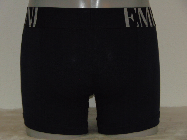 Armani Men's Superiore navy blue boxer short