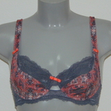 Cybéle Painting brown/print non-padded bra
