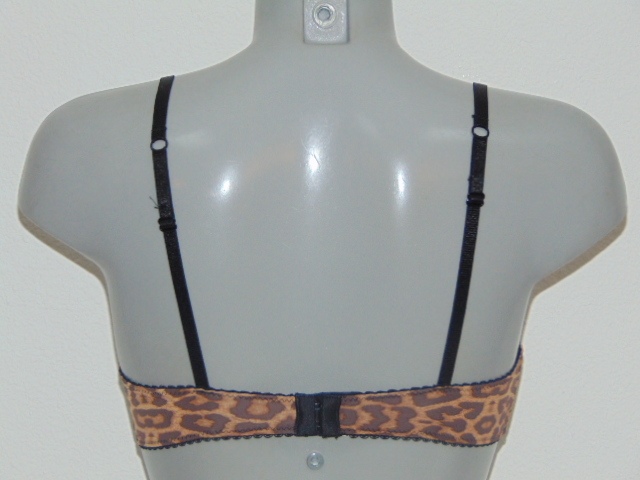 Cybéle Leopard brown/print push up bra
