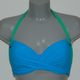 Marlies Dekkers Swimwear Holi Gypsy blue/green soft-cup bikini bra