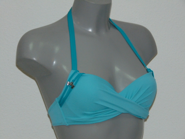 Marlies Dekkers Swimwear Holi Gypsy aqua soft-cup bikini bra