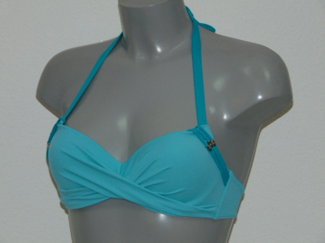 Marlies Dekkers Swimwear Holi Gypsy aqua soft-cup bikini bra