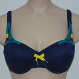 Marlies Dekkers Swimwear  navy blue padded bikini bra