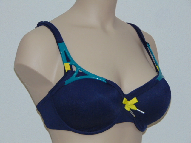 Marlies Dekkers Swimwear  navy blue padded bikini bra