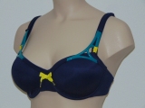 Marlies Dekkers Swimwear  navy blue padded bikini bra