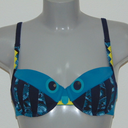 Marlies Dekkers Swimwear Lagerthas Eyes blue/print padded bikini bra