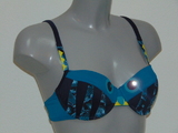 Marlies Dekkers Swimwear Lagerthas Eyes blue/print padded bikini bra