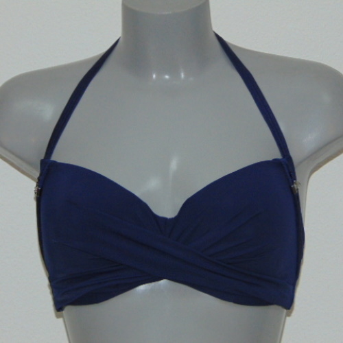 Marlies Dekkers Swimwear Holi Gypsy navy blue soft-cup bikini bra