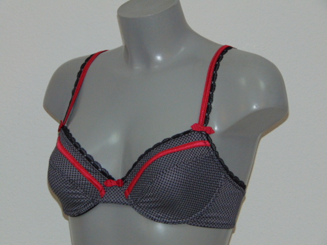 Cybéle Grafisimo black/white non-padded bra
