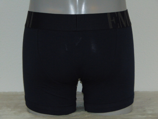 Armani Men's Superiore navy blue boxer short