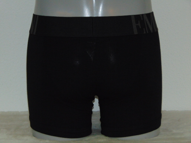 Armani Men's Superiore black boxer short