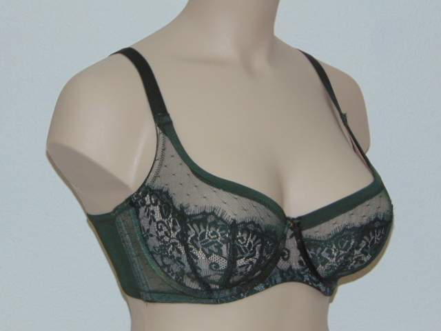 Missya Tea green padded bra