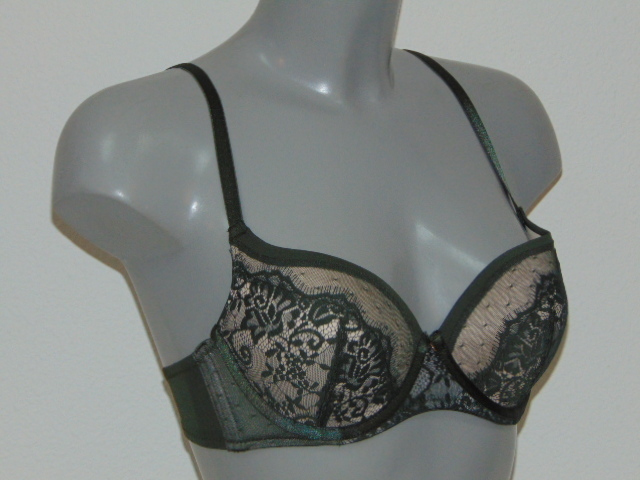 Missya Tea green padded bra