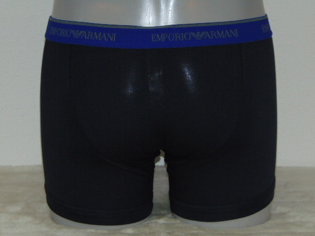 Armani Men's Basamento navy blue boxer short