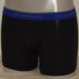 Armani Men's Basamento black boxer short