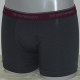 Armani Men's Basamento grey boxer short
