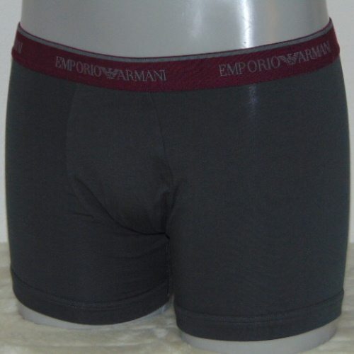 Armani Men's Basamento grey boxer short