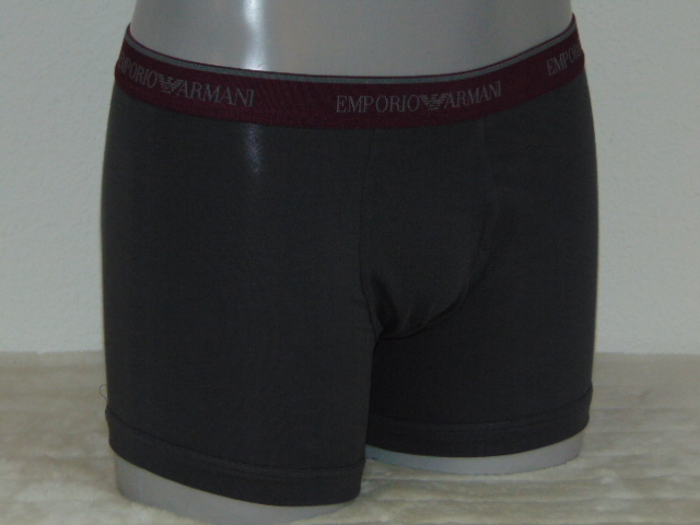 Armani Men's Basamento grey boxer short
