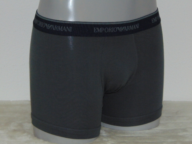Armani Men's Basamento grey boxer short