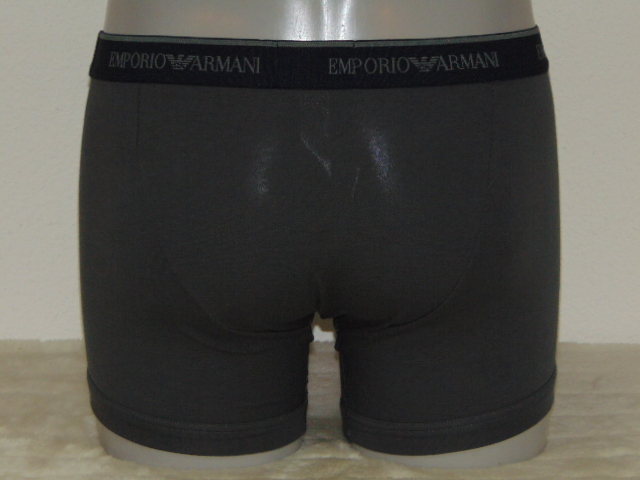 Armani Men's Basamento grey boxer short