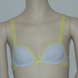 Boobs & Bloomers Dots white girls bra