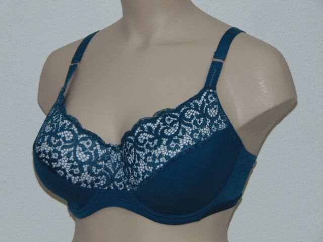 After Eden D-Cup & Up Sophia petrol padded bra