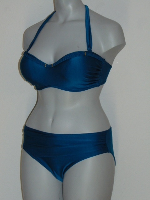 Mila Psalidi petrol padded bikini bra