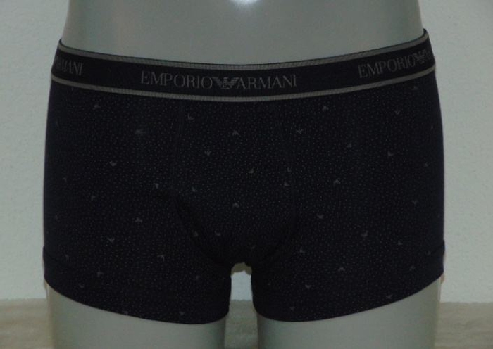 Armani Men's Trunk navy/print boxer short