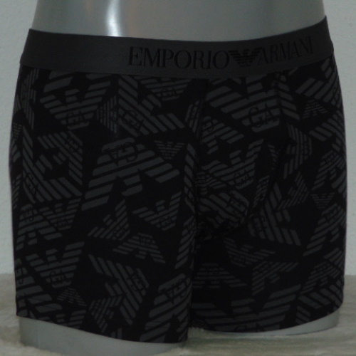 Armani Men's Superiore grey/print boxer short