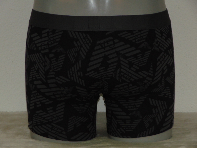 Armani Men's Superiore grey/print boxer short