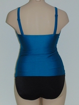 Mila Tisalaya blue bathingsuit