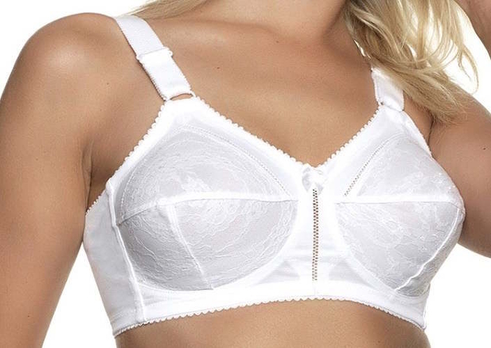 Limar Dorien white wireless bra