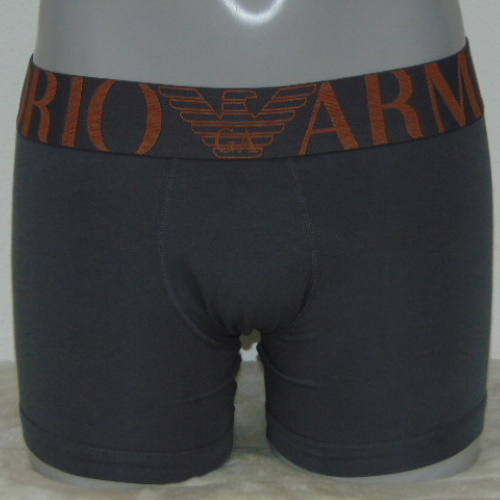 Armani Men's Superiore grey boxer short