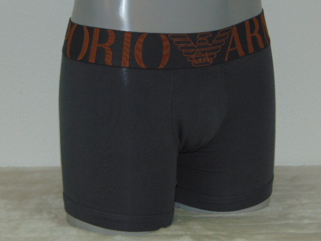 Armani Men's Superiore grey boxer short