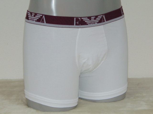 Armani Men's Dura white/red boxer short
