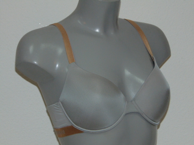 Armani Ladies Microfiber grey padded bra