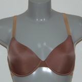 Armani Ladies Microfiber brown padded bra