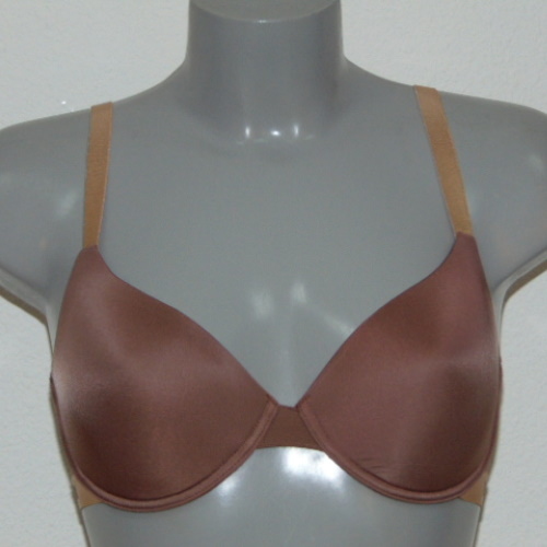 Armani Ladies Microfiber brown padded bra