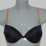 Armani Ladies Microfiber black push up bra
